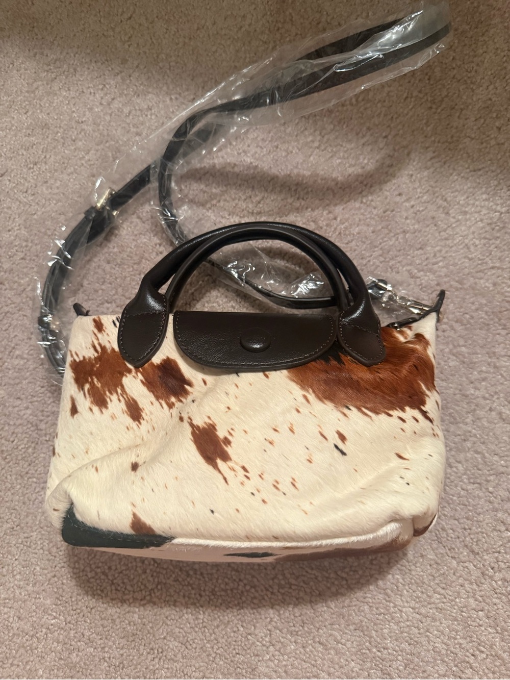 House of Harlow 1960 Cowhide Mini Handbag
